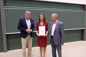Congratulations Dora Tarlungeanu on receiving the Life Science PhD Award Austria
