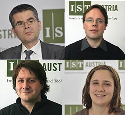 Four New Professors IST Austria