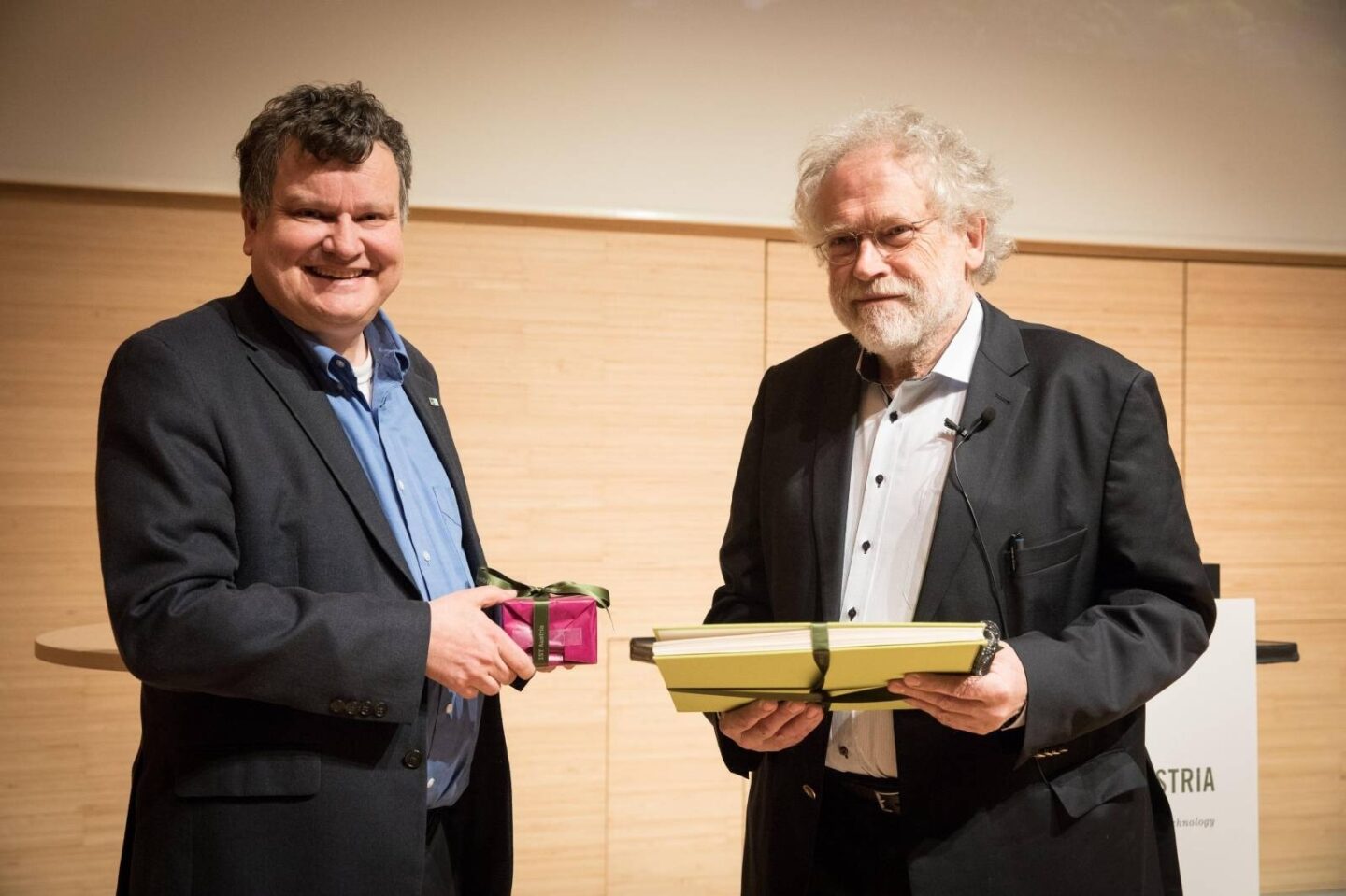 Tom Henzinger and Anton Zeilinger © ISTA