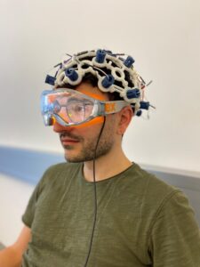 Alessandro Venturino with prototype