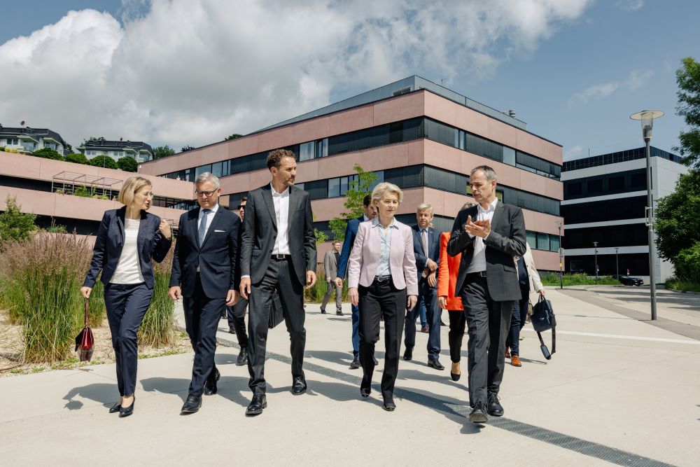 Ursula von der Leyen at ISTA
