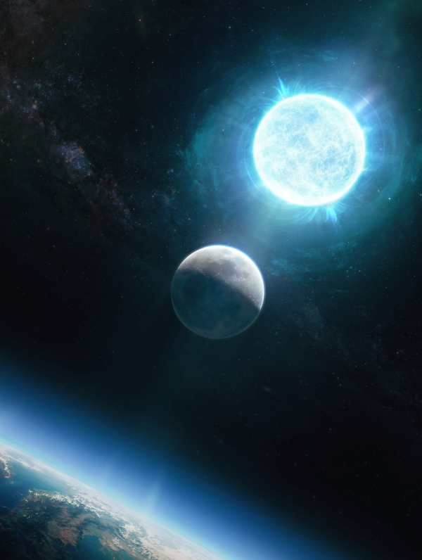 Moon Sized White Dwarf