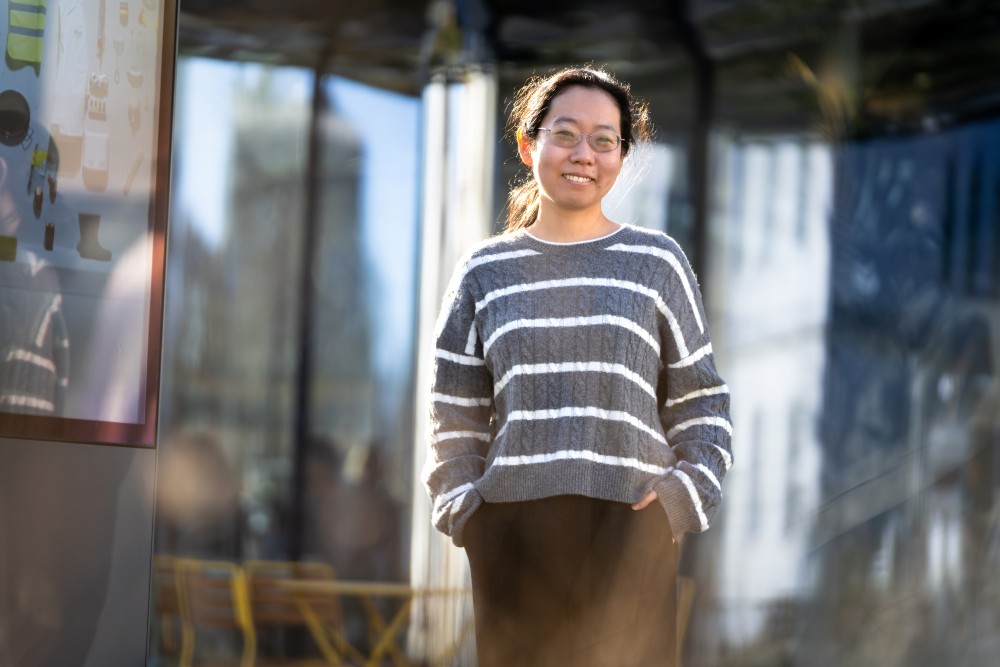 Xujia Chen, new assistant professor at ISTA, specializes in the geometric topology of manifolds.