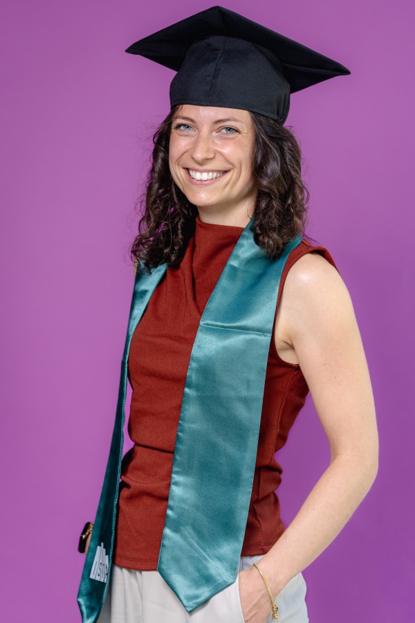 Graduate Hanna Schön.